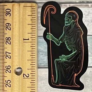 🌀10/$10🌀 Neon Halloween Reusable Waterproof Vinyl Sticker Decal